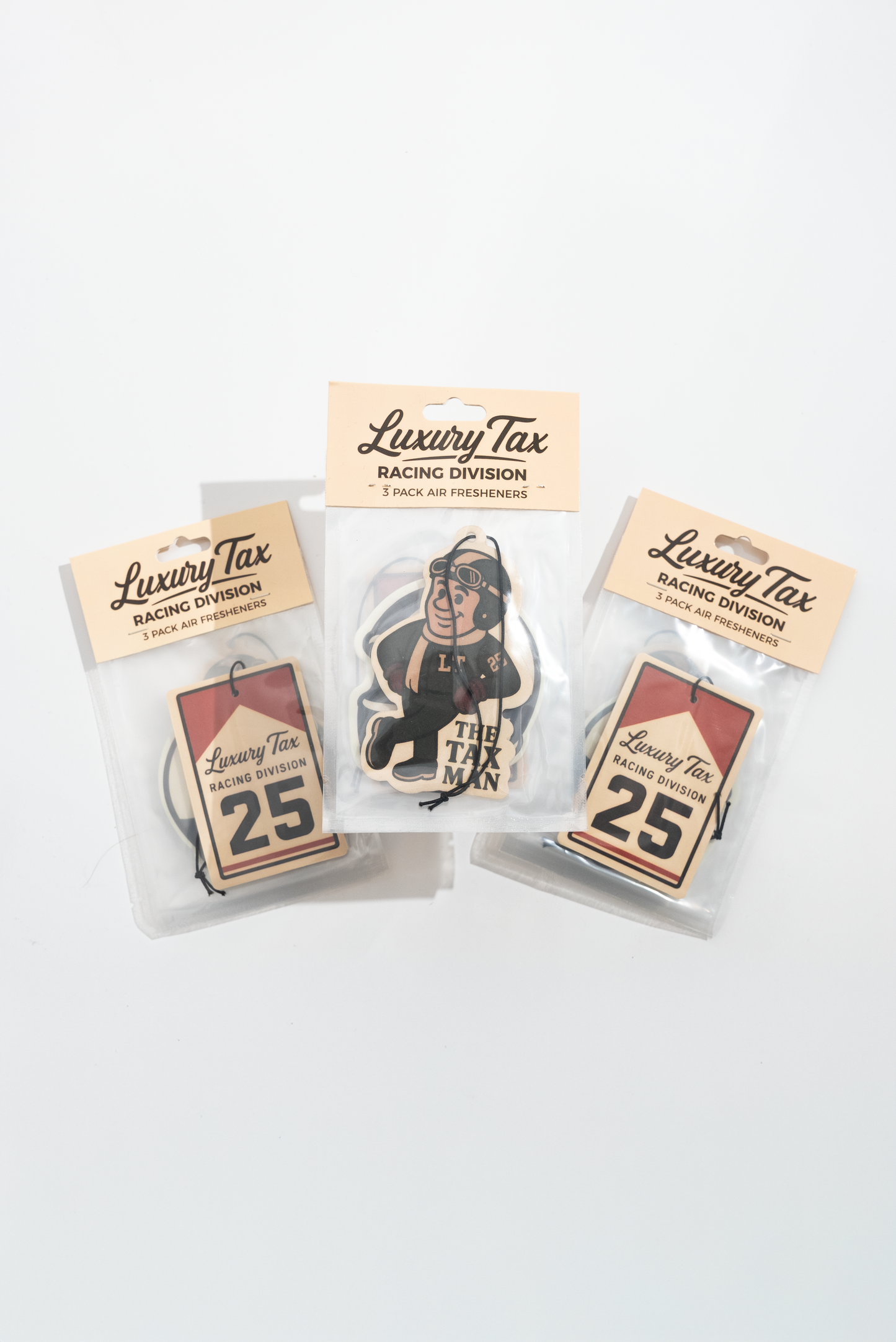 Luxury Tax Racing Division – 3 Pack Air Fresheners