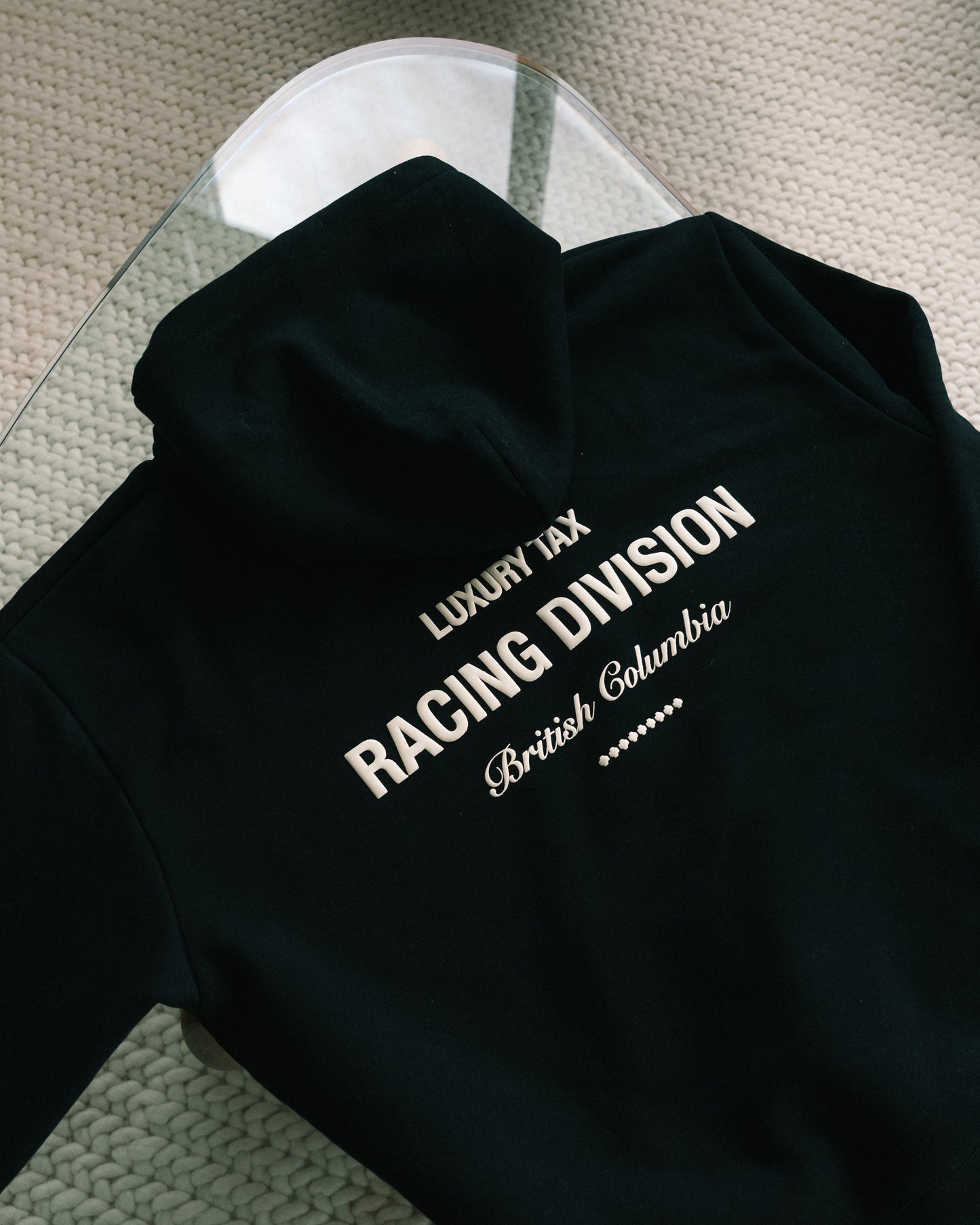 Luxury Tax “Racing Division” Heavyweight Hoodie