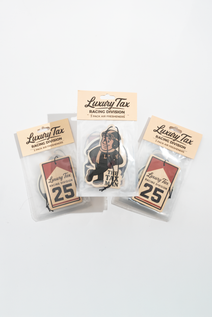 Luxury Tax Racing Division – 3 Pack Air Fresheners