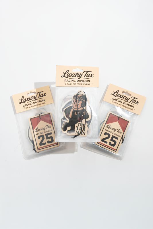 Luxury Tax Racing Division – 3 Pack Air Fresheners